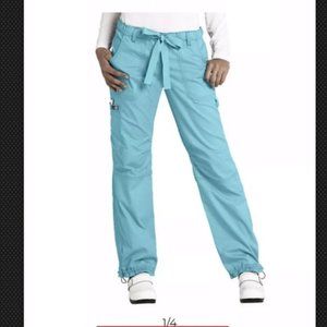 Koi Lindsey Ice Blue Scrubs M